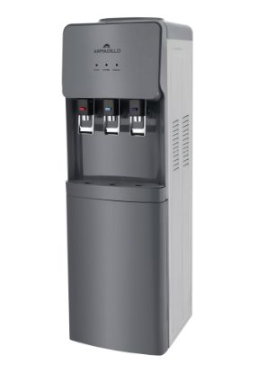 Picture of Armadillo 3-tap water cooler with energy saving container - grey