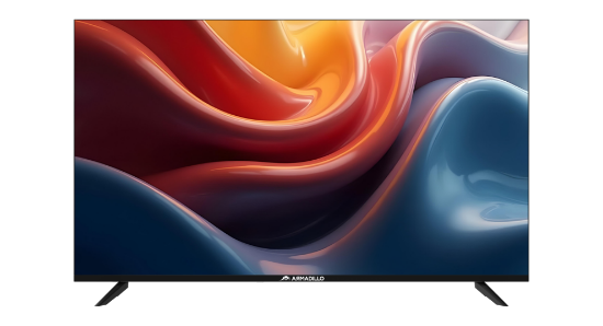 صورة شاشة ارماديللو 50 بوصة بدون إطار مع نظام التحكم الصوتي AI وصوت Dolby ونظام تشغيل Whale